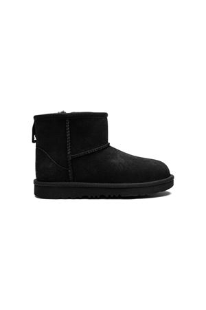 black leather ankle boots UGG KIDS | 1017715KBLK